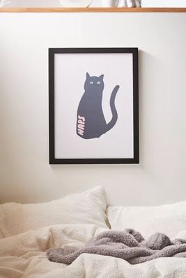 Phirst UO Exclusive Cat Naps Art Print