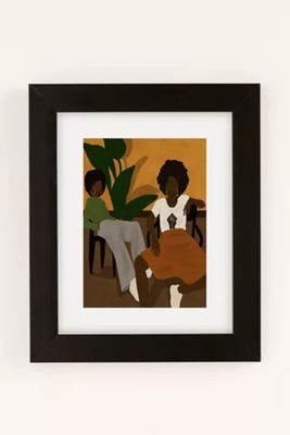 nawaalillustrations Tired Girls Art Print