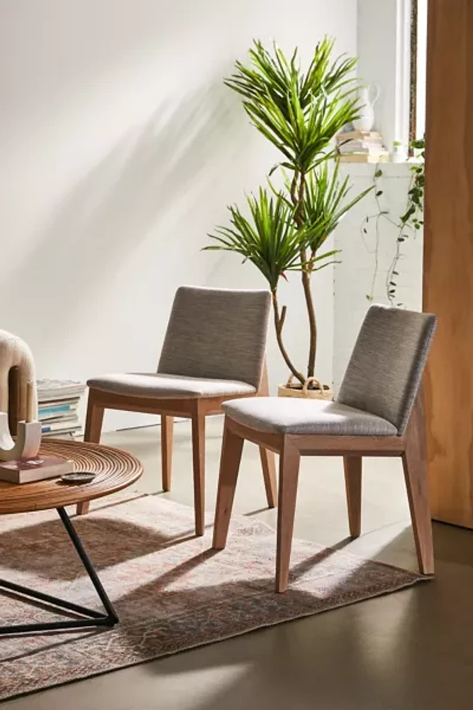 Linnea Oak Dining Chair - Set Of 2