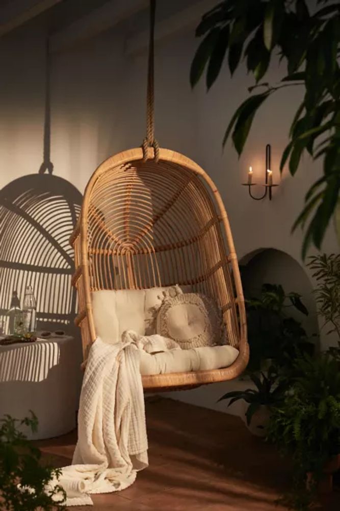kleding klinker Peregrination Urban Outfitters Kelsey Rattan Hanging Chair | Pacific City