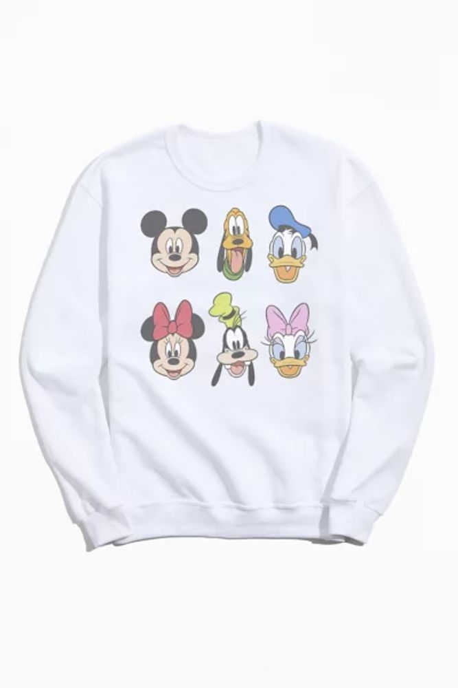 Disney Mickey Mouse Graphic Crewneck Sweatshirt