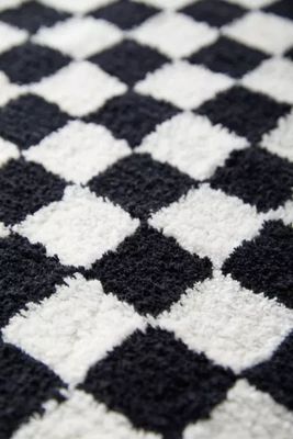 Checkerboard Bath Mat