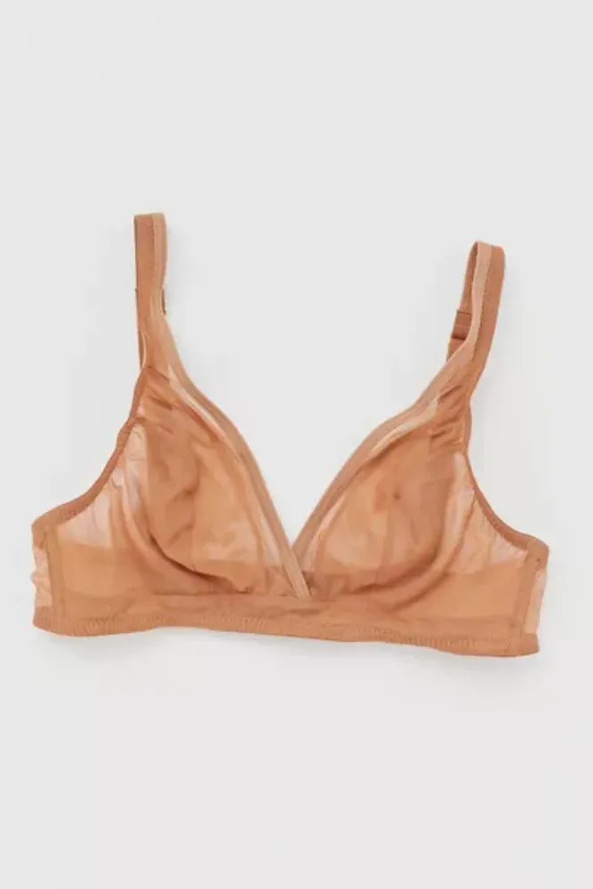 Muji - wireless bra (nude)