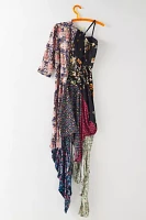 Menyelek Floral Patchwork Dress