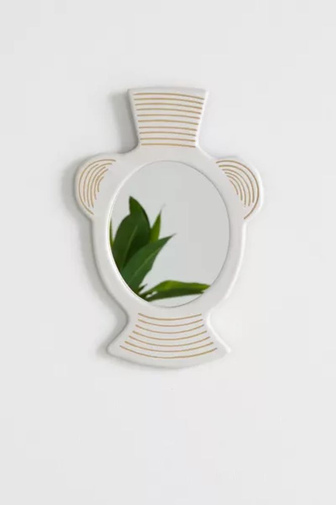 Vase-Shaped Wall Mirror