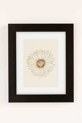 moderntropical Gold Sunflower Art Print