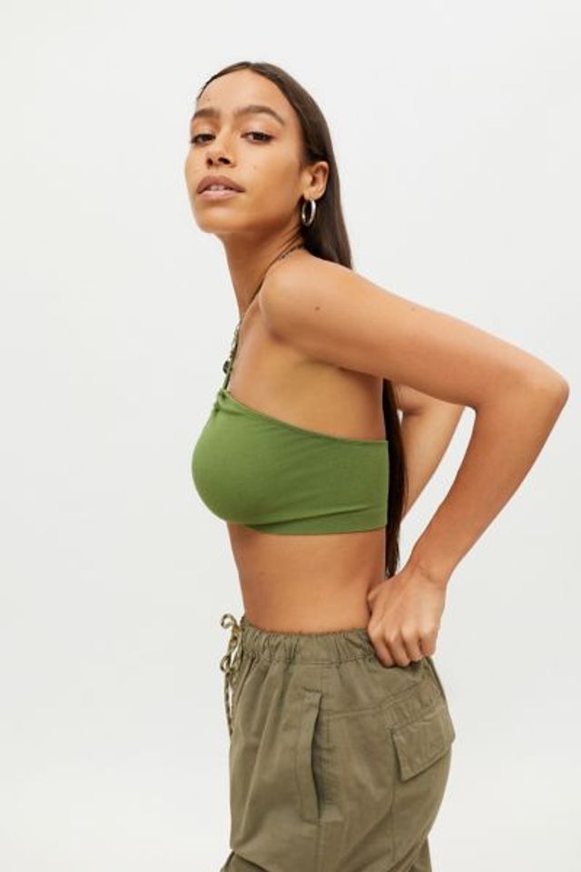 Urban Outfitters Seamless Convertible Bandeau Bra in Black