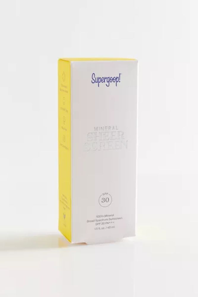 Supergoop! Mineral Sheerscreen SPF 30 Sunscreen