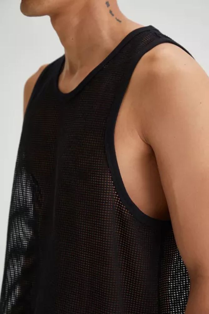 Standard Cloth Mesh Tank Top