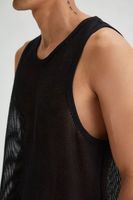 Standard Cloth Mesh Tank Top