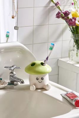 Mushroom Toothbrush Holder