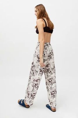 UO Carmen Printed Pull-On Pant 