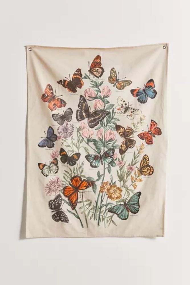 Butterfly Bouquet Tapestry