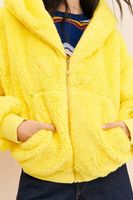 Selkie Sunshine Faux Fur Zip-Up Hoodie