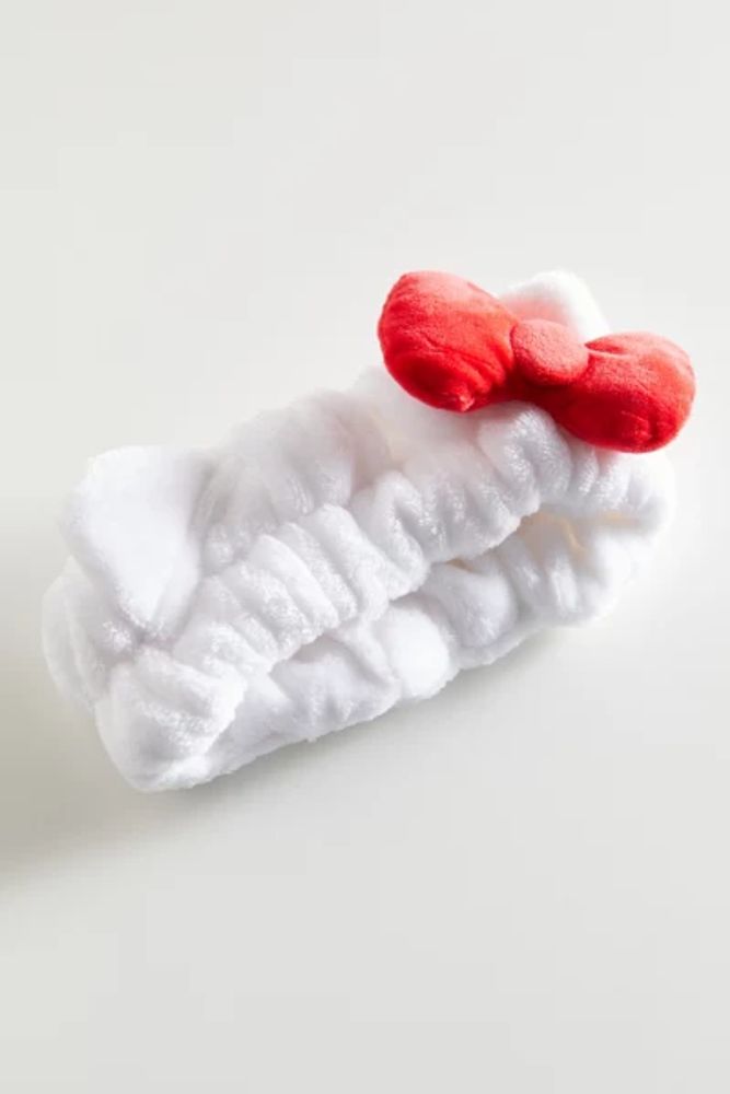 Urban Outfitters The Crème Shop X Hello Kitty And Friends Plush Spa Headband