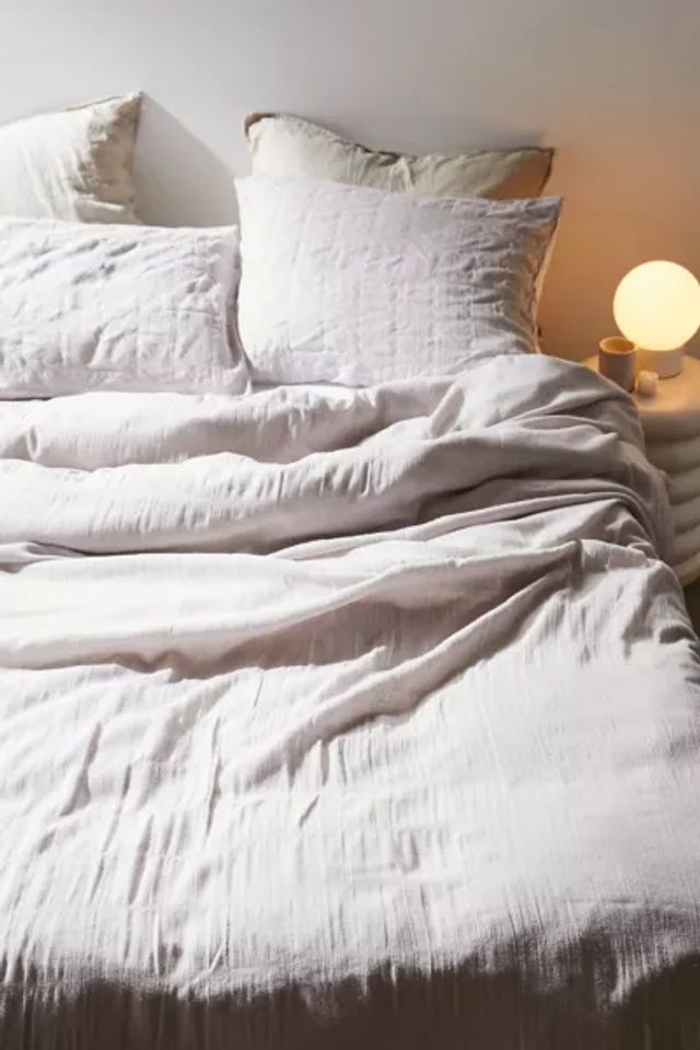 palmer linen blend duvet cover