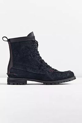UO Hairy Suede Lug Boot