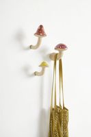 Mushroom Hand-Painted Wall Hook