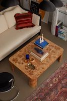 Cora Burl Wood Coffee Table