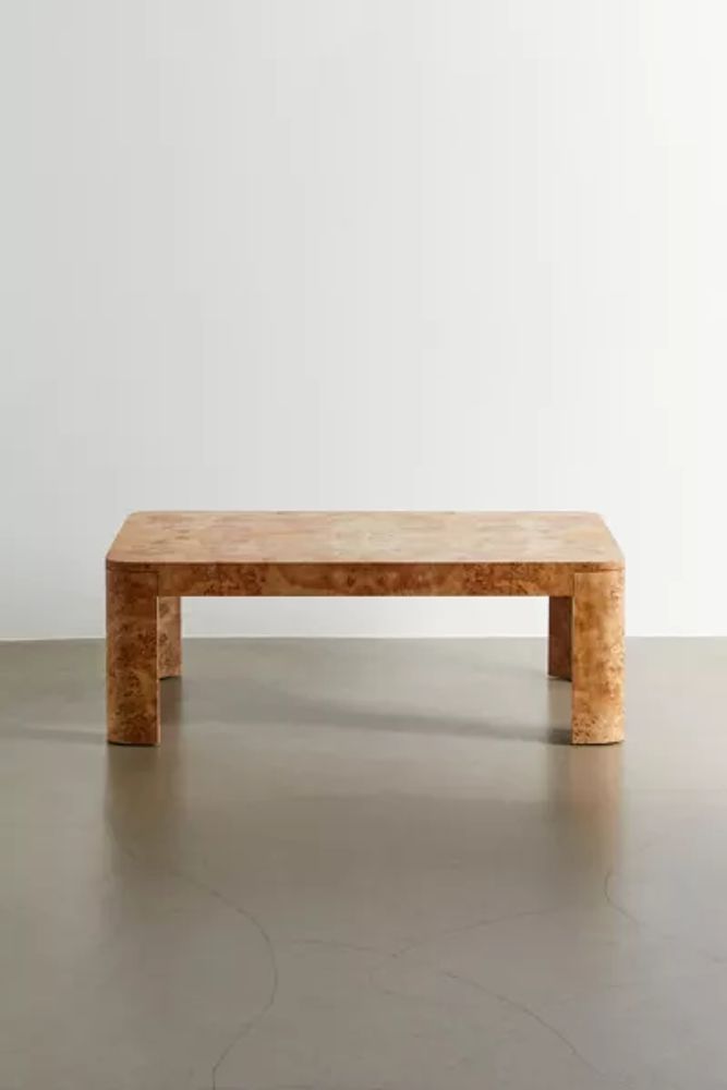 Cora Burl Wood Coffee Table