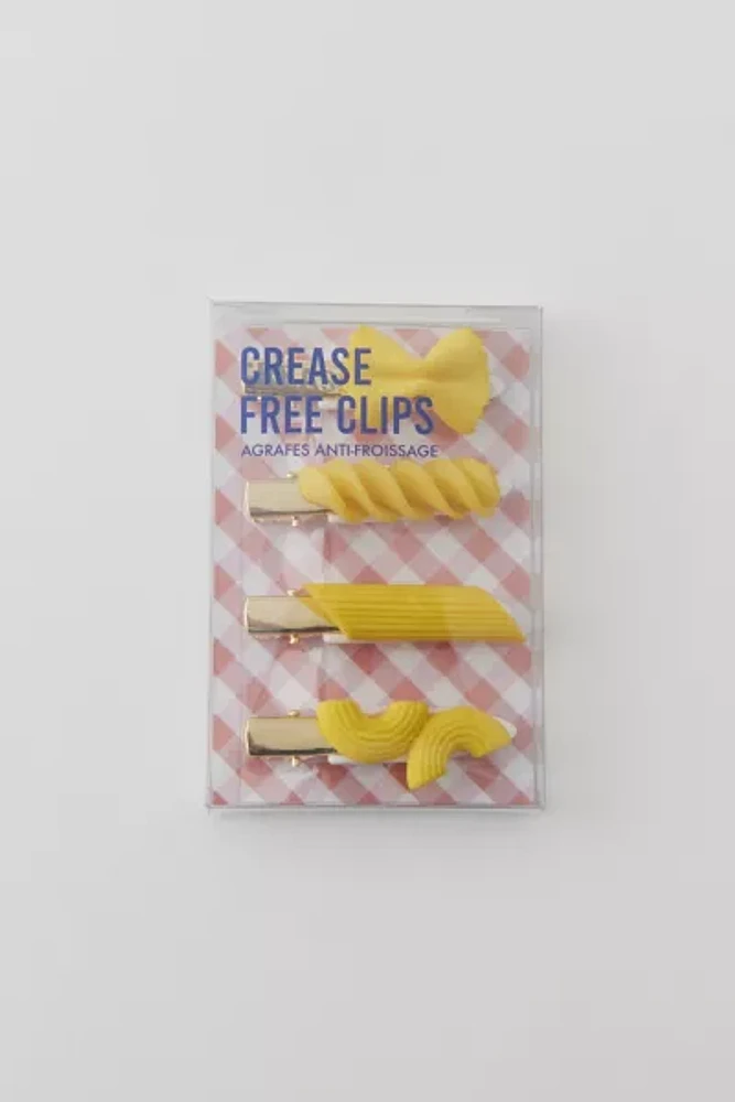 Crease-Free Hair Clip Set