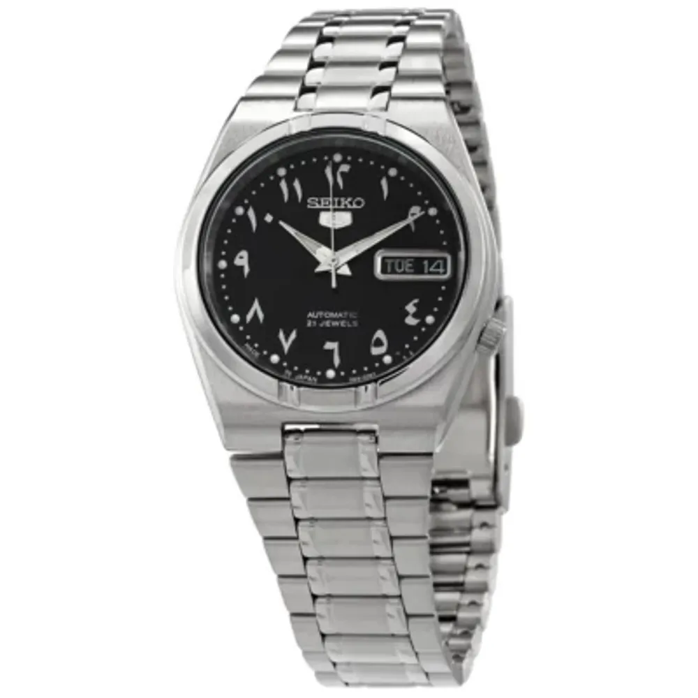 Urban Outfitters Seiko 5 Automatic Black Dial Stainless Steel Men's Watch  SNK063J5 | The Summit