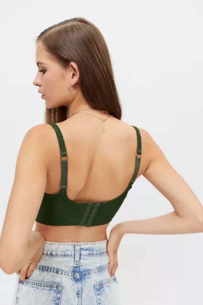 Out From Under Lovestruck Square-Neck Corset  Urban Outfitters Australia -  Clothing, Music, Home & Accessories