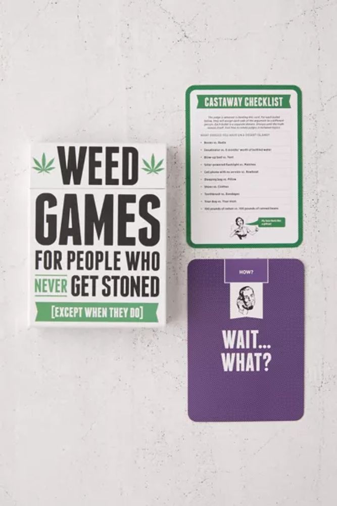 Weed Games Party Game Set