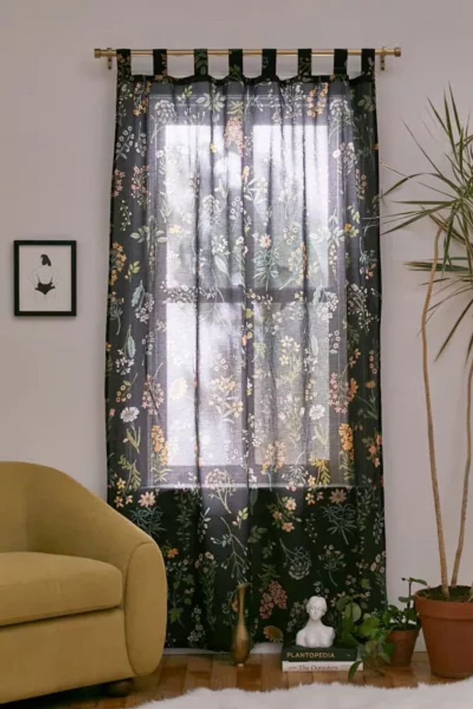 Myla Floral Window Panel