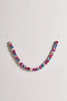 Lila Pompom Garland