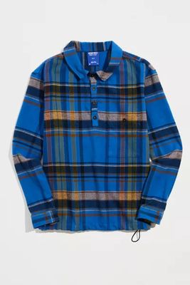 Without Walls Plaid Popover Overshirt