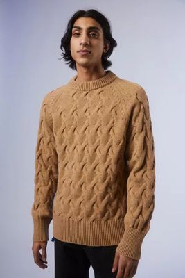 LC23 Braids Side Zip Sweater