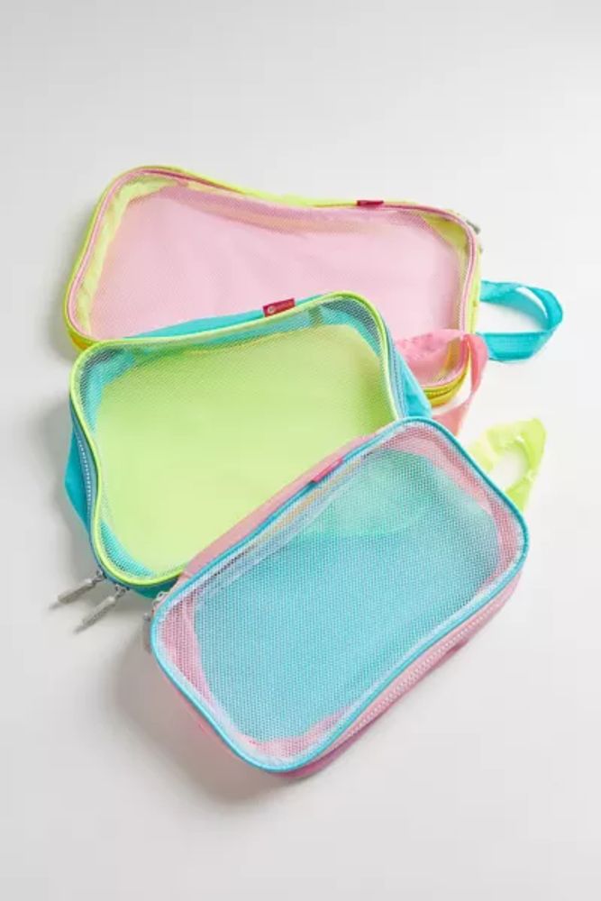 Miamica Pastel Packing Cube 3-Pack