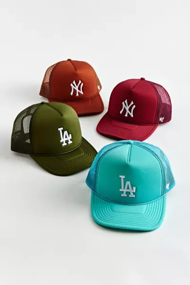 47 Uo Exclusive MLB New York Yankees Cord Cleanup Baseball Hat in White, Men's at Urban Outfitters