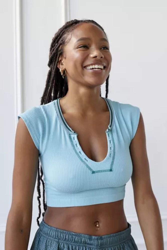 Out From Under Seamless V-Neck Bra Top, Urban Outfitters