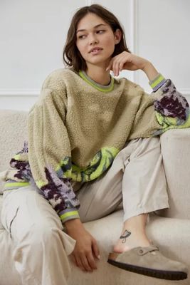 Out From Under Sherpa Pullover Sweatshirt