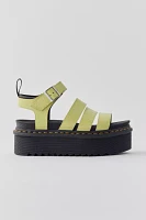 Dr. Martens Blaire Hydro Leather Strappy Platform Sandal