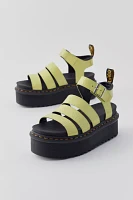 Dr. Martens Blaire Hydro Leather Strappy Platform Sandal