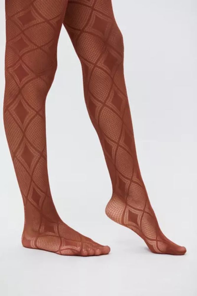 Diamond Fishnet Tight