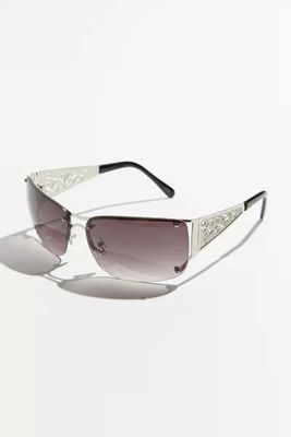 Paris Metal Shield Sunglasses