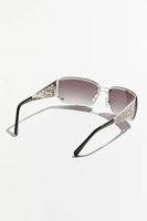 Paris Metal Shield Sunglasses