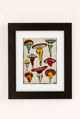 CeciTattoos Sexy Mushrooms Art Print