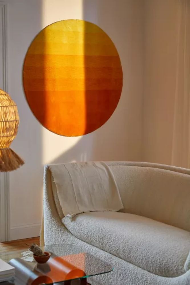 Sun Gradient Tufted Wall Hanging