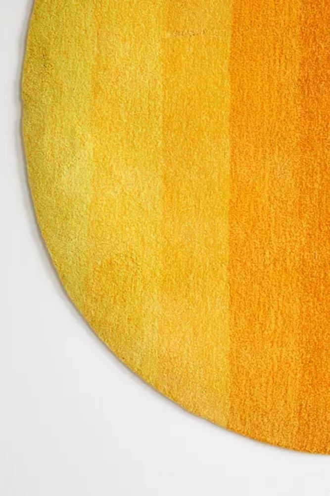Sun Gradient Tufted Wall Hanging