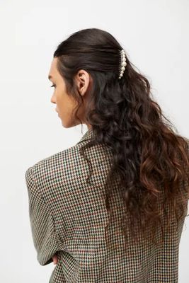 Vintage Pearl Hair Comb Set