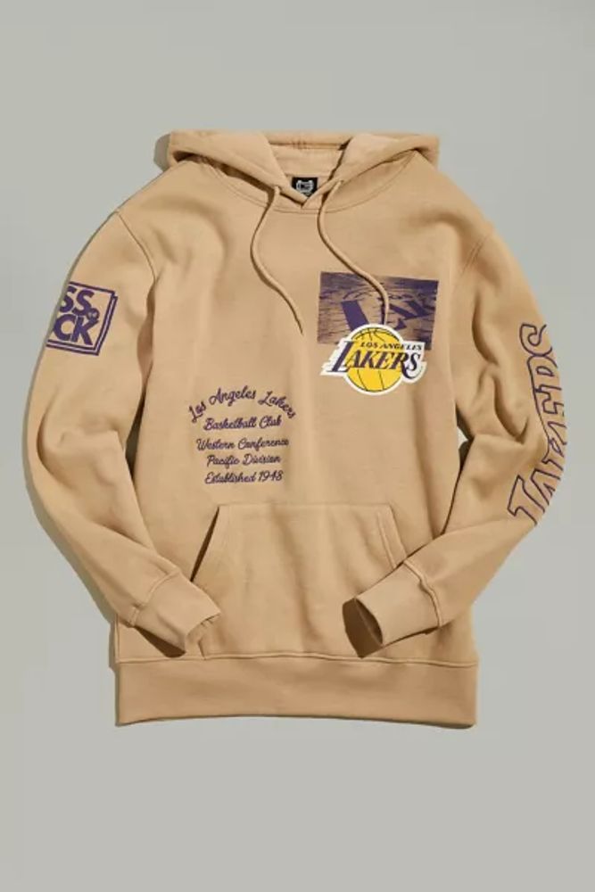 Los Angeles Lakers NBA Ultra Game Brand Zip Hoodie Sweatshirt, Men's Size  Small