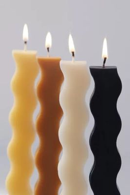 Wave Taper Candle