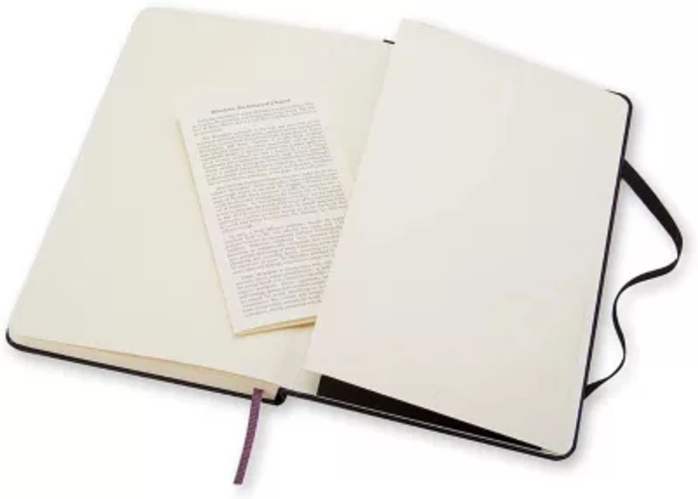 Moleskine Classic Hardcover Ruled Notebook