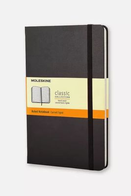 Moleskine Classic Hardcover Ruled Notebook