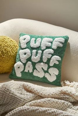 Puff Pass Tufted Throw Pillow